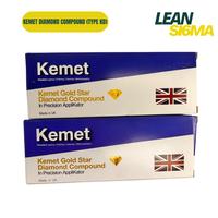 Jual KEMET Gold Star Diamond Compound Paste Grade Polishing #1, #3, #6 ...