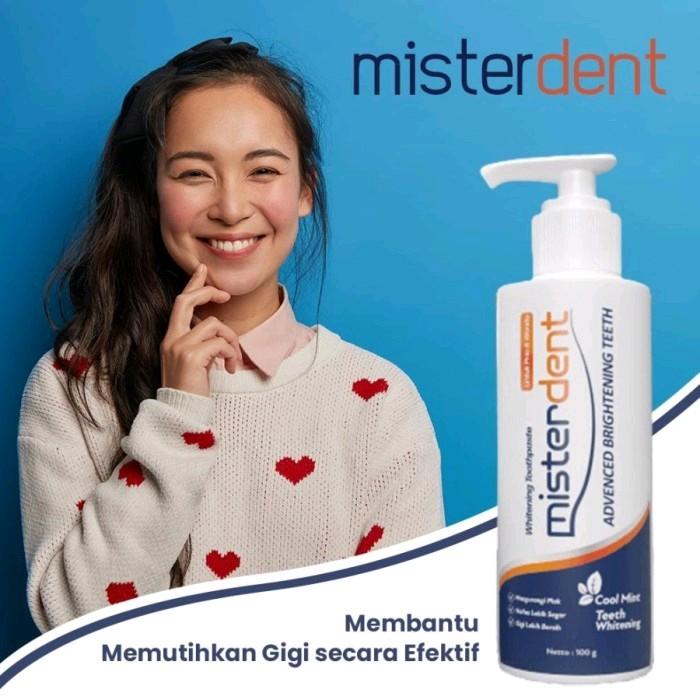 Misterdent Advanced Brightening Pemutih Gigi Atasi karang Gigi Kuning 1