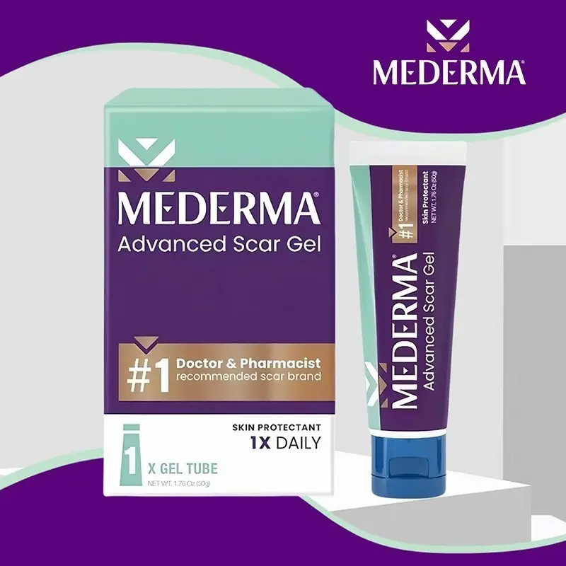 Gel Làm Mờ Sẹo Mederma Advanced Scar Gel Skin Protectant 50g