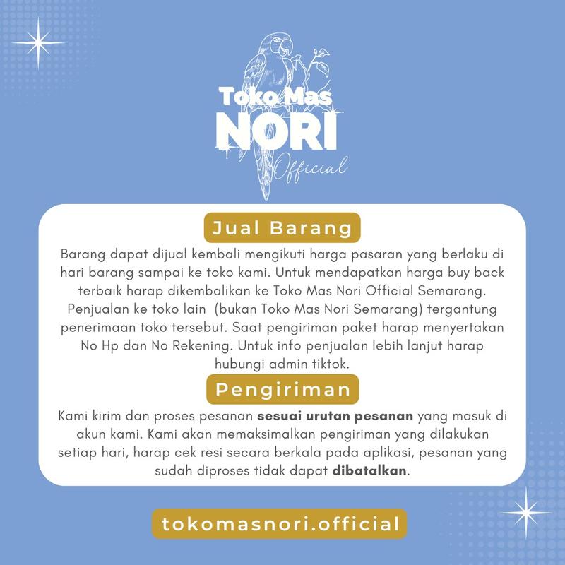 Anting bayi berbagai berat earring 1
