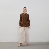 Gambar DUST Blouse Askana Ethnic Coklat Comfease (D.116503) - coklat, s dari DUST SHOP Kab. Boyolali 4 Tokopedia