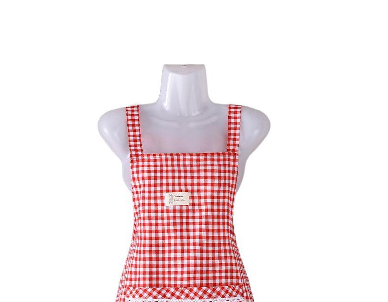 Product Introduction of Stylish apron type, home kitchen simple breathable, working anti-dirt adult oil, work clothes, new summer options 23
