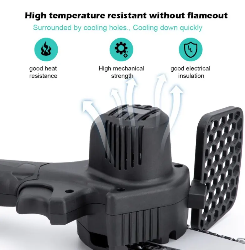 chainsaw 6 inch  cordless chainsaw 1200w  chainless  manual woodworking tools cordless woodworking toolsGergaji Listrik Rantai Elektrik Mini Portable Handheld Chain 7