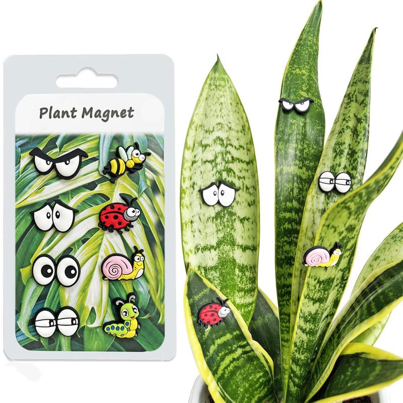 Creative Eye & Insect Pattern Plant Magnet, Decorative Funny Plant Pins for Garden Decor, Unique Gift Ideas for Women 1