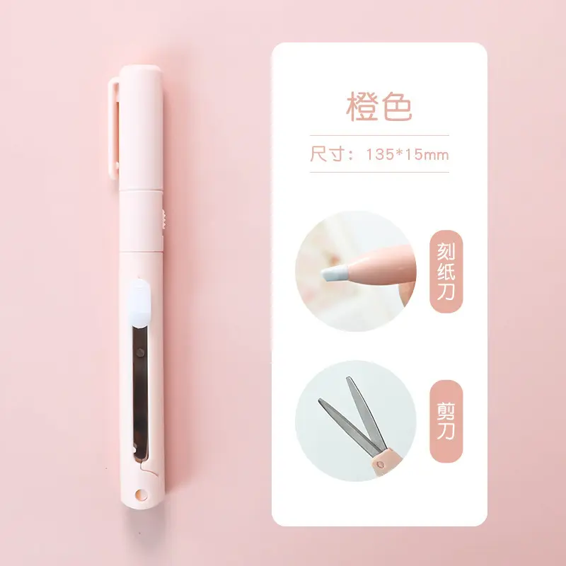 Kéo gấp, mini đầy màu sắc, để cắt lều cầm tay, Dao khắc mini, Dao cắt tiện ích để cắt giấy 7