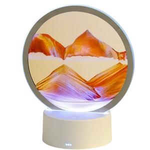 Đèn Q-Men 3D - "Ánh Sáng Kỷ Niệm" Tranh Cát + Ngủ Đèn + Hũ Tiền Bí Mật, Quà Noel Độc Đáo 2025