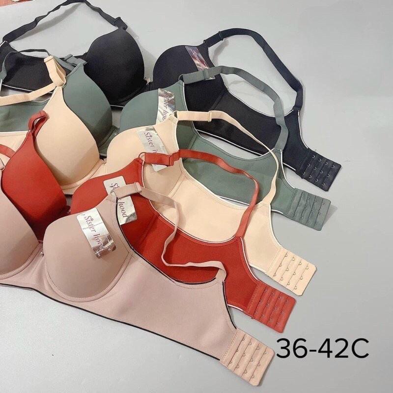 Áo ngực BIGSIZE Quả To- áo ngực  có gọng Cúp C mút mỏng Thái Lan, dành cho người V1 lớn (2472) Bra