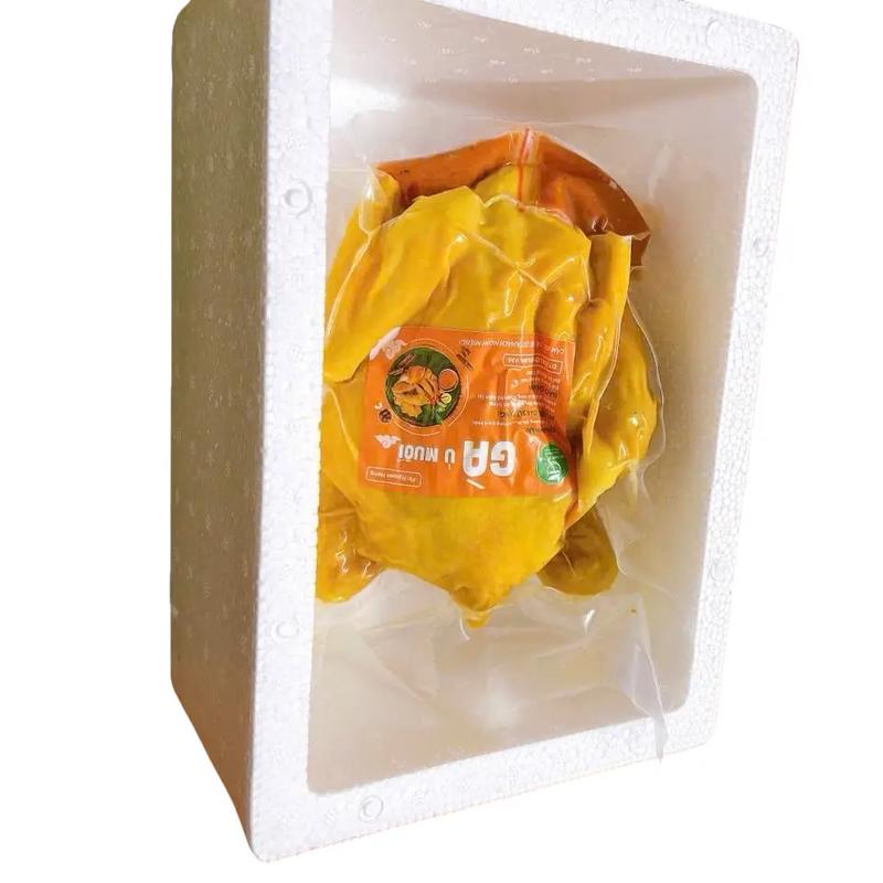 Thùng xốp đựng gà ủ muối mẹ Sam