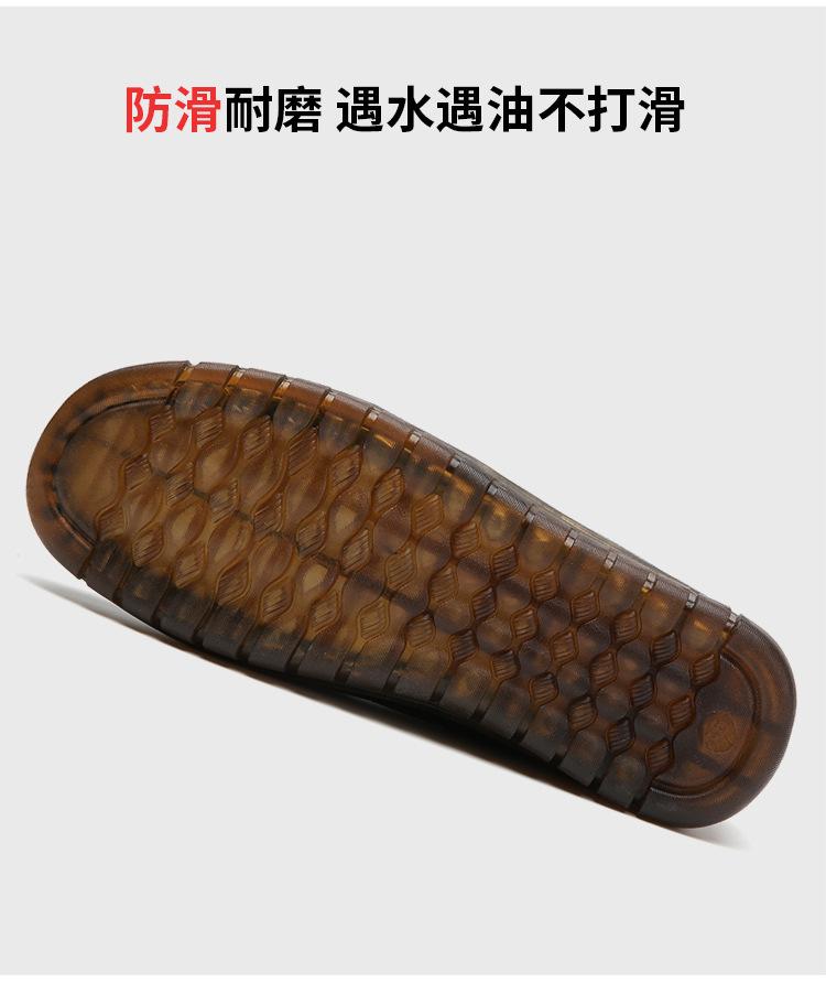 Product Introduction of Spring New Large Size Women's Genuine Leather Shoes Casual Flat Shoes Women's Middle-Aged and Elderly Soft Bottom Mom Shoes Small Leather Shoes Wholesale 8