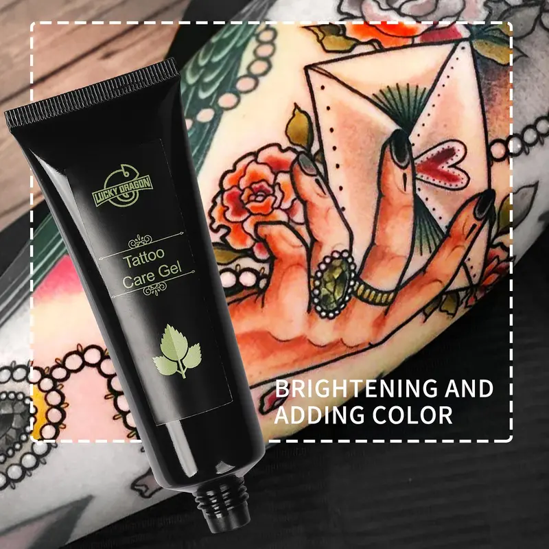 Tattoo Care Gel, Tattoo Aftercare Gel, Moisturizing Tattoo Gel, Body Care Product for Tattoo Artist & Beginners 3