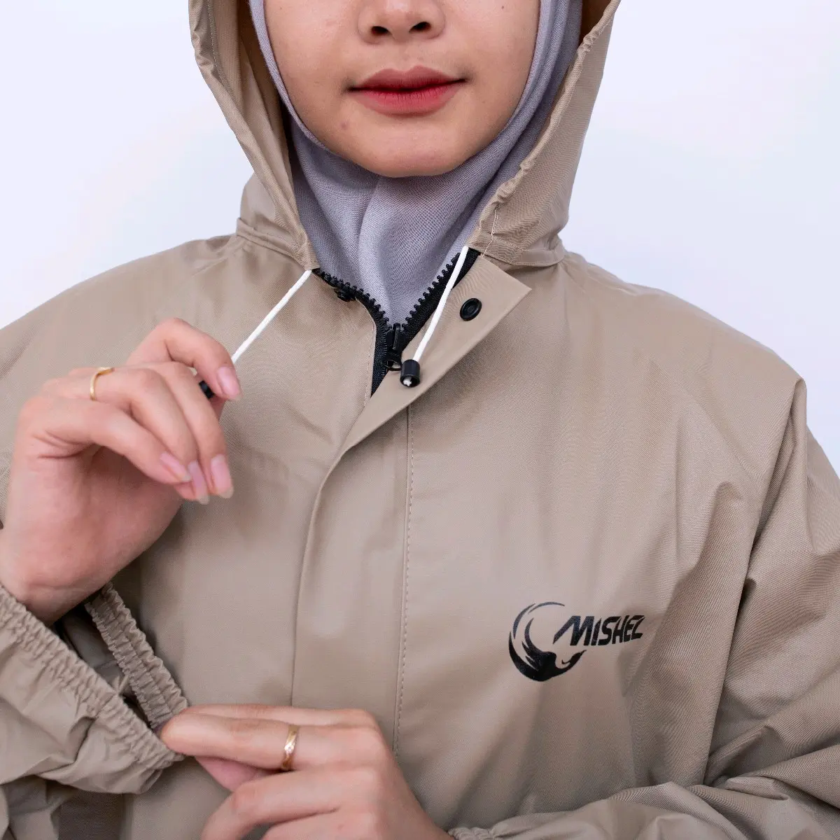 JAS HUJA. MOTOR RAINCOAT MURAH BERKUALITAS MISHEL BAHAN PVC 0,25 r Mantel