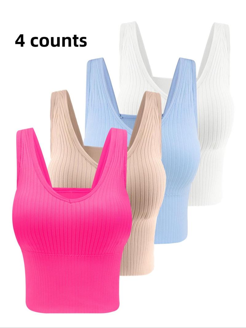 Product Introduction of Women's Solid Backless Wireless Longline Bra, Fall Outfits, Fallfreshness Casual Comfortable Breathable Lingerie Top, Bras for Women, Push Up Bras for Women,  Clothes 5