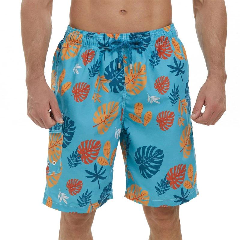 Product Introduction of Men Summer Board Shorts 3D Printed Beach Pants Swimsuit Woman 2023 New Swim Trunks Volleyball Sport Gym Short 9