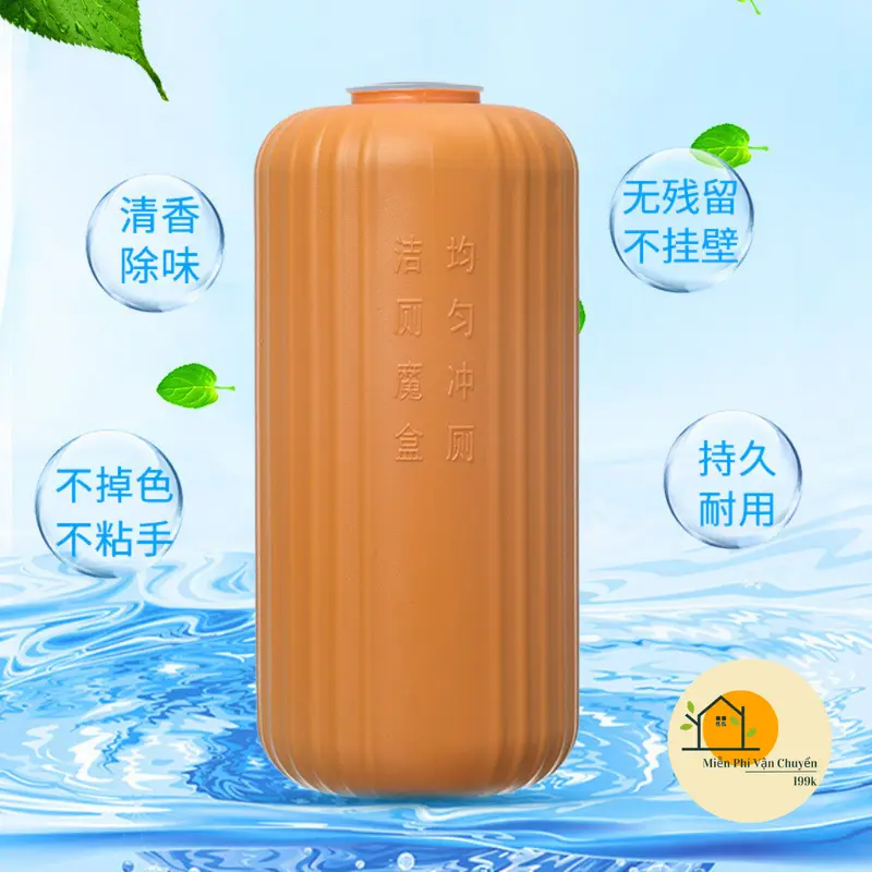 Lọ Thả Bồn Cầu Chai Thả Bồn Cầu Mẫu Mới Diệt Khuẩn  Làm Sạch  Khử Mùi Hương Hoa Tự Nhiên Tươi Mát AnToàn 88397 4