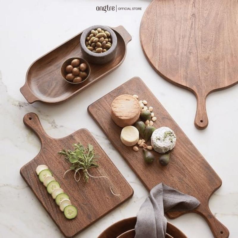 Product Introduction of Thớt gỗ óc chó decor ONGTRE cao cấp, đa dạng 31
