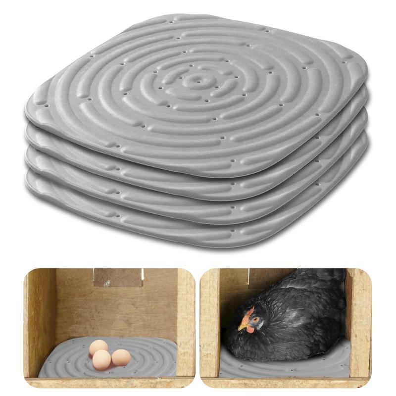 Washable Chicken Coop Pad, 2/4pcs Reusable Soft and Durable Chicken Nesting Mat, Portable Chicken Coop Accessories for Farm Animal & Poultry Supplies 8