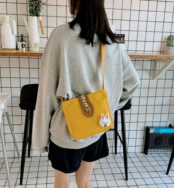 TASNOVAKU - SLING BAG WANITA MINI CONY AND FRIEND / TAS BAHU / TAS SELEMPANG KOREA STYLE 8