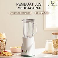 Gambar [kokopanci]HAN RIVER Blender PREMIUM 2 IN1 KAPASITAS tinggi 1L double cup 250watt juicer - Putih dari HANRIVER Kota Tangerang 3 Tokopedia