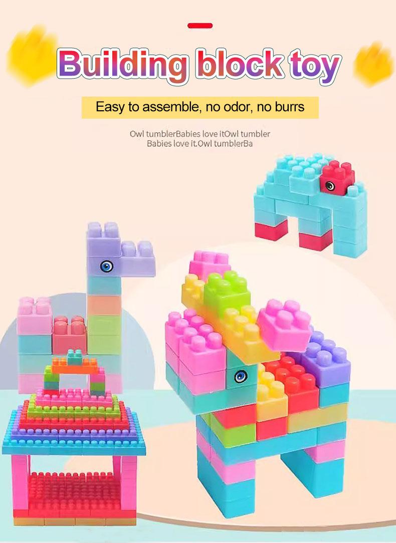 Product Introduction of 384/256/128Pcs Building Block Toys Compatible Diy Creative Puzzle Toys Toy for Kids 0