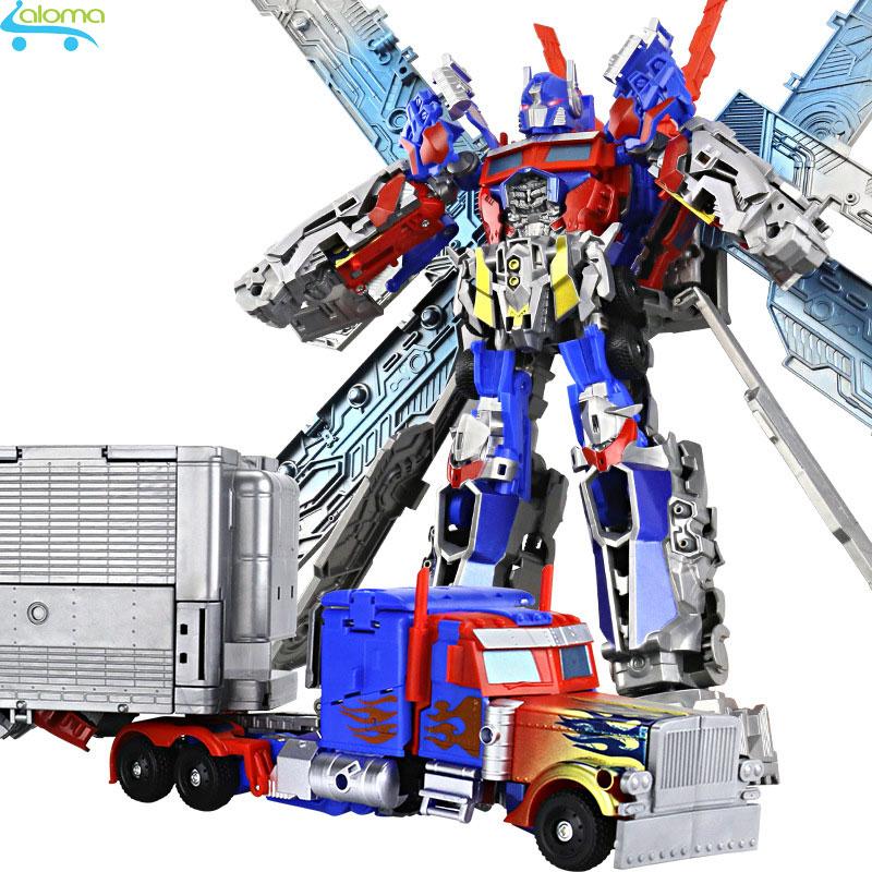 Robot biến hình ô tô Optimus Prime cao 52cm bản giới hạn OP-5533