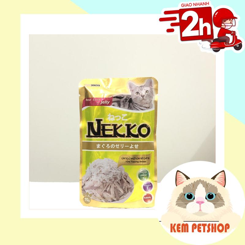 Pate Nekko Jelly gói 70g xuất xứ Thái Lan 7