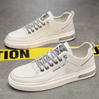 Gambar Zedruz Sepatu Pria Sneakers Kasual Sepatu Kerja Hitam Cowok Sepatu Putih Lari Kekinian K837 - K837 CREAM, 44 dari Zedruz Kota Administrasi Jakarta Barat 5 Tokopedia