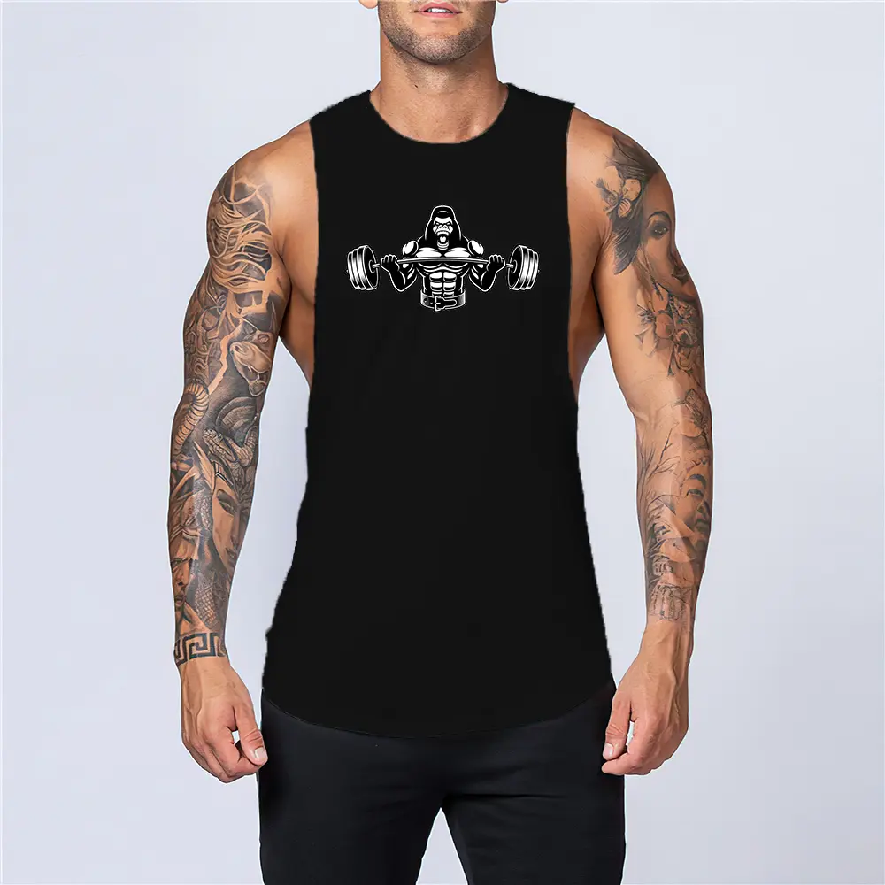 Y2k Outdoor Basketball Sleeveless Vest Quick Dry Top 2d Personality Printed Adult Fashion Breathable Casual Outdoor Sports Undershirt Vest