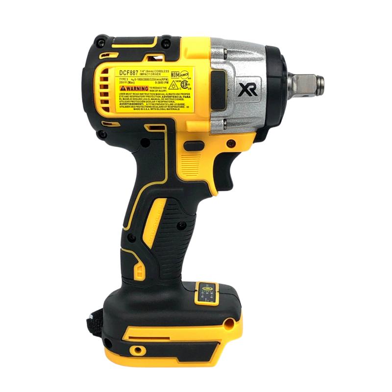 Máy siết bulong Dewalt DCF887 - 380-NM. Động Cơ không chổi than , Đầu Cốt 2 trong 1 , 2 Viên Pin 10Cell - 6Ah , Chân pin phổ thông 4cm - M21 7