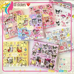 [FS]  Stiker Momo Sanrio Labubu Snoopy Paw Patrol Sticker Motif Kartun Korea Lucu Anti Air Dekorasi Handbook Scrapbook DIY Kotak Kertas