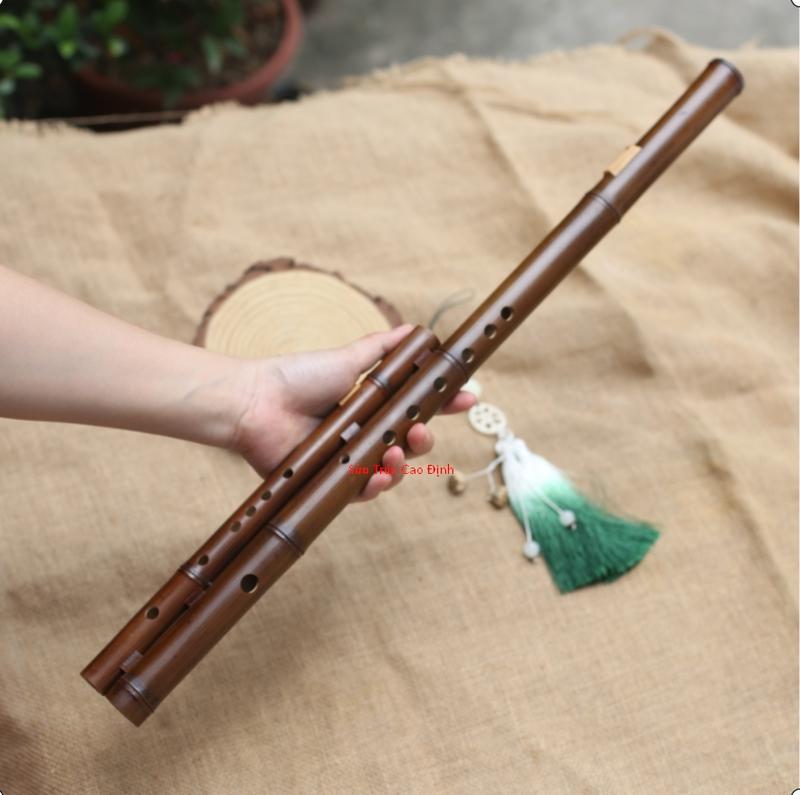  Sáo Mèo Kép CN1 | sáo mèo trúc hun cao cấp  tone Đô  