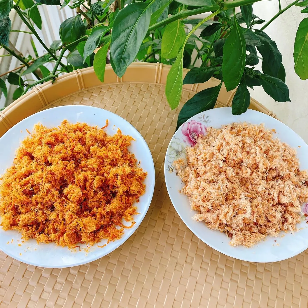 Combo Ruốc Bán Chạy: Ruốc tôm thịt (200g) + Ruốc bề bề (tôm tít) cx xc thịt (200g)