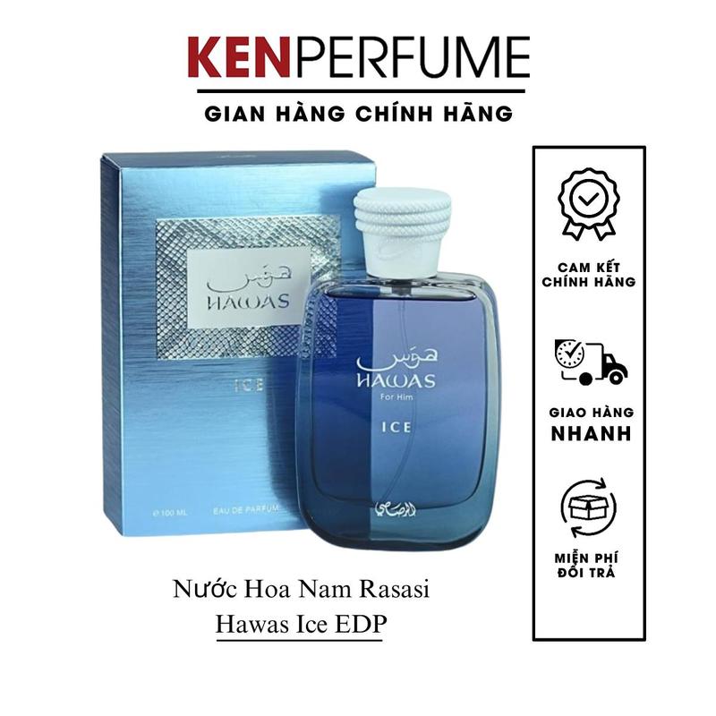 Nước Hoa Nam Rasasi Hawas Ice For Him EDP 0
