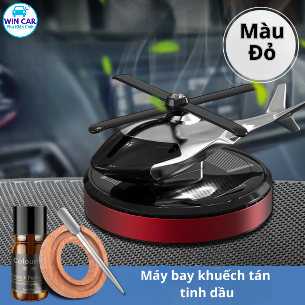 Máy bay khuếch tán tinh dầu, hương nước hoa thơm ngát - trang trí taplo ô tô, xe hơi MB02