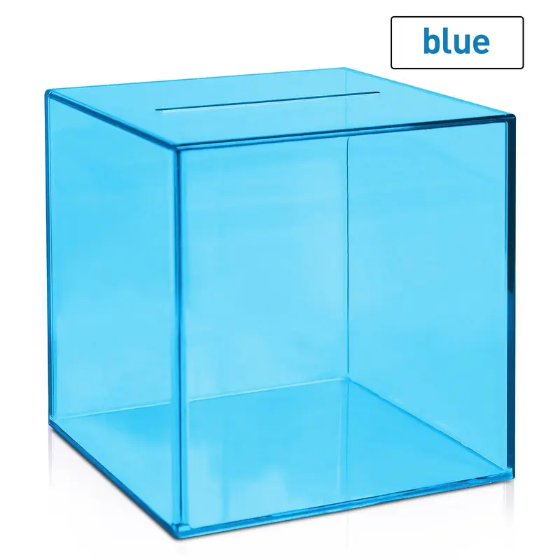 Transparent Simple Design Piggy Bank, 1 Count Money Saving Challenge Piggy Bank, Clear Acrylic Saving Box, Storage Box for Home Office, Summer for Gift, Bedroom Decorative Accessories, Boyfriend Gift, Desk Gadgets, Room Decor 4