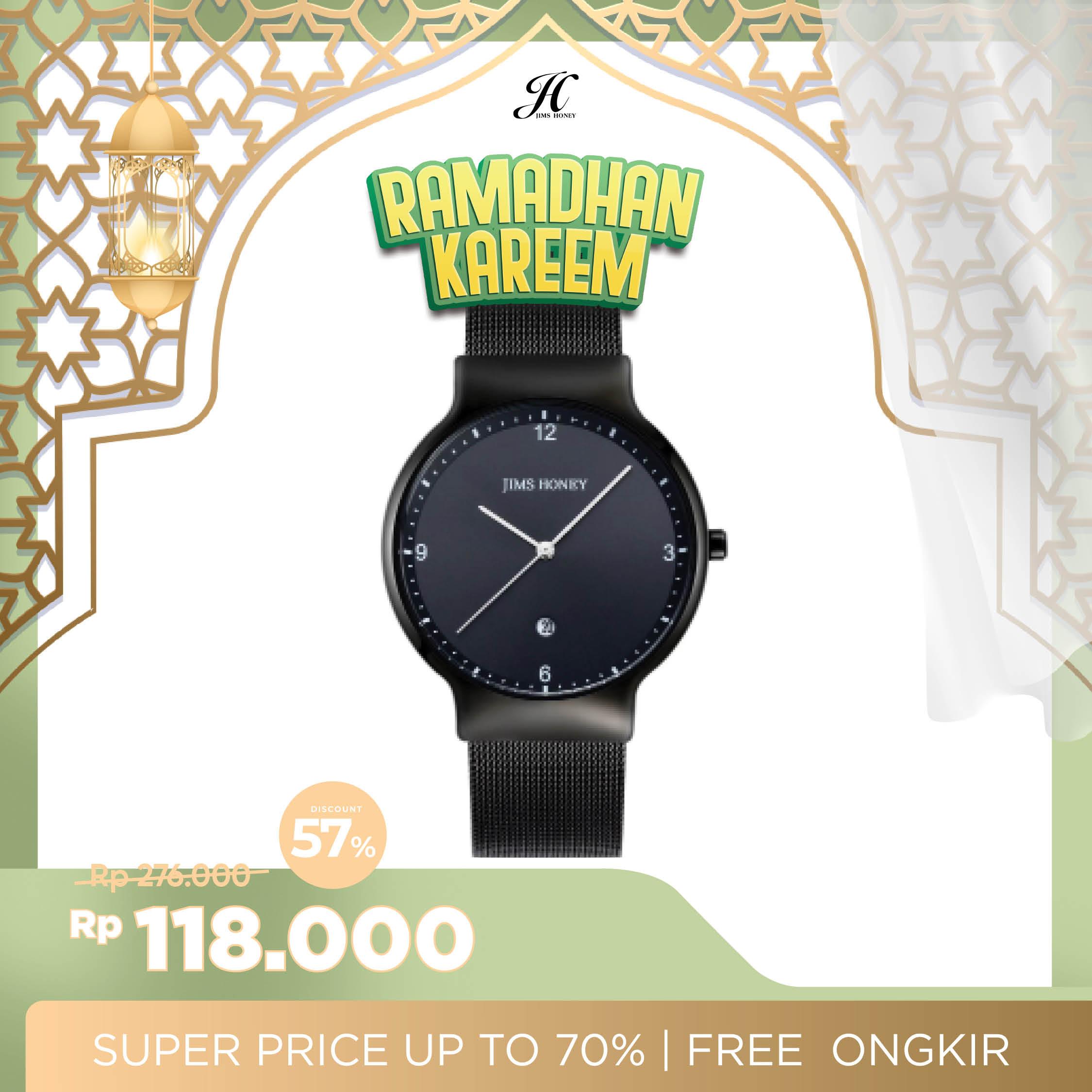 JIMS HONEY JAM TANGAN COUPLE JT 8019 (FREE BOX + BATERAI)