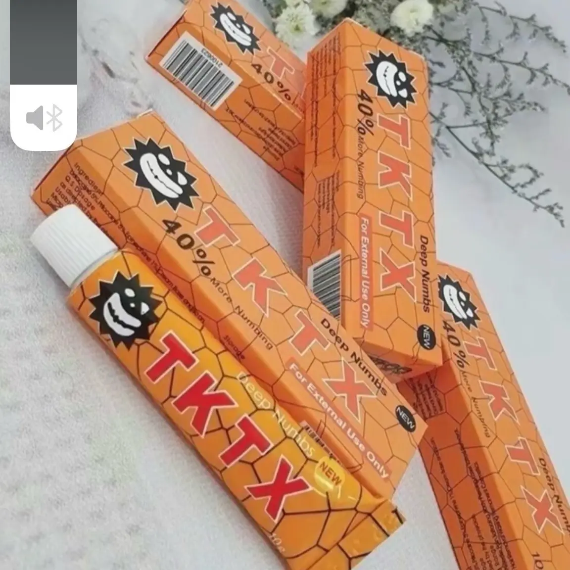 10 Tuýp Kem ủ Tê body nồng độ 40%,TKTX  Chuyên Dùng Trong Thẩm Mỹ Body Mới.