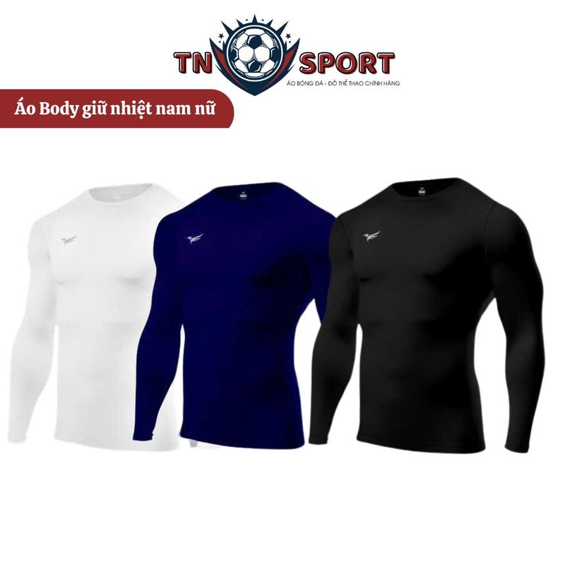 Áo Giữ Nhiệt Dài Tay - Áo Body Nam Nữ DOMIN Thể Thao Tập Gym Mặc Mùa Thu Đông Nhiều Màu Body