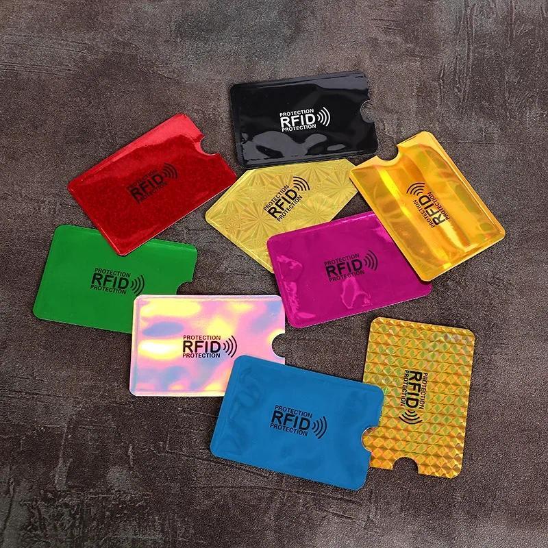 1Pc Anti-Scan Card Sleeve Credit NFC RFID Card Protector Anti-magnetic ...