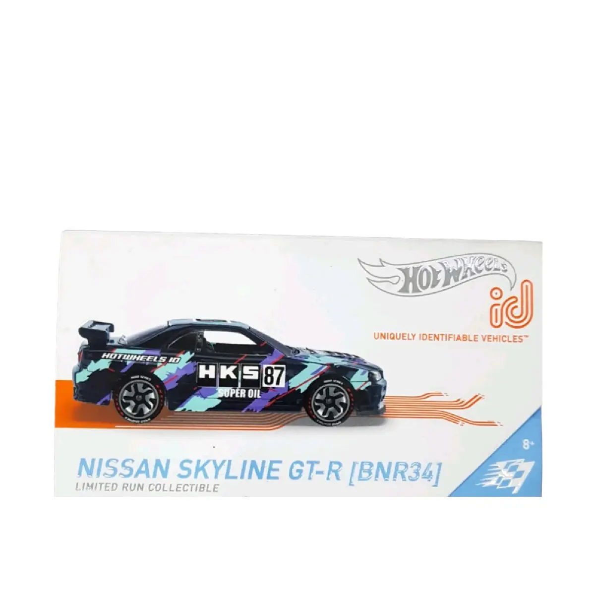 Hotwheels ID Nissan Skyline GTR R34 HKS