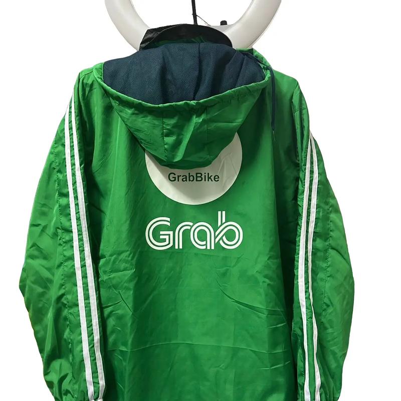 Áo Grab mẫu chạy sọc 2018 Jacket Nam Menswear Menswear