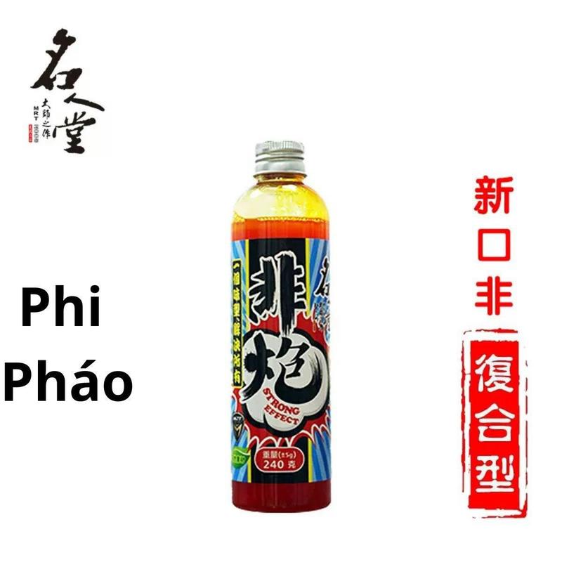 MRT Phi Pháo - Hương Liệu Câu Cá Rô Phi - Thích hợp đi câu cá rô phi, diêu hồng, bắt cá nước ngọt - Fishing Fish hàng chính hãng MRT - Chai 250ml   cuộn câu cá mồi