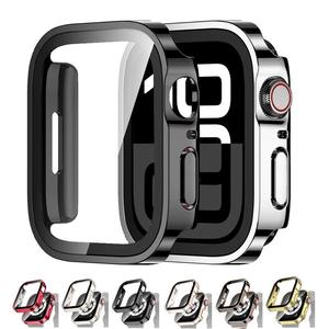 Funda para reloj inteligente, funda protectora impermeable con protector de pantalla, accesorios para reloj compatibles con Apple Watch, accesorios portátiles
