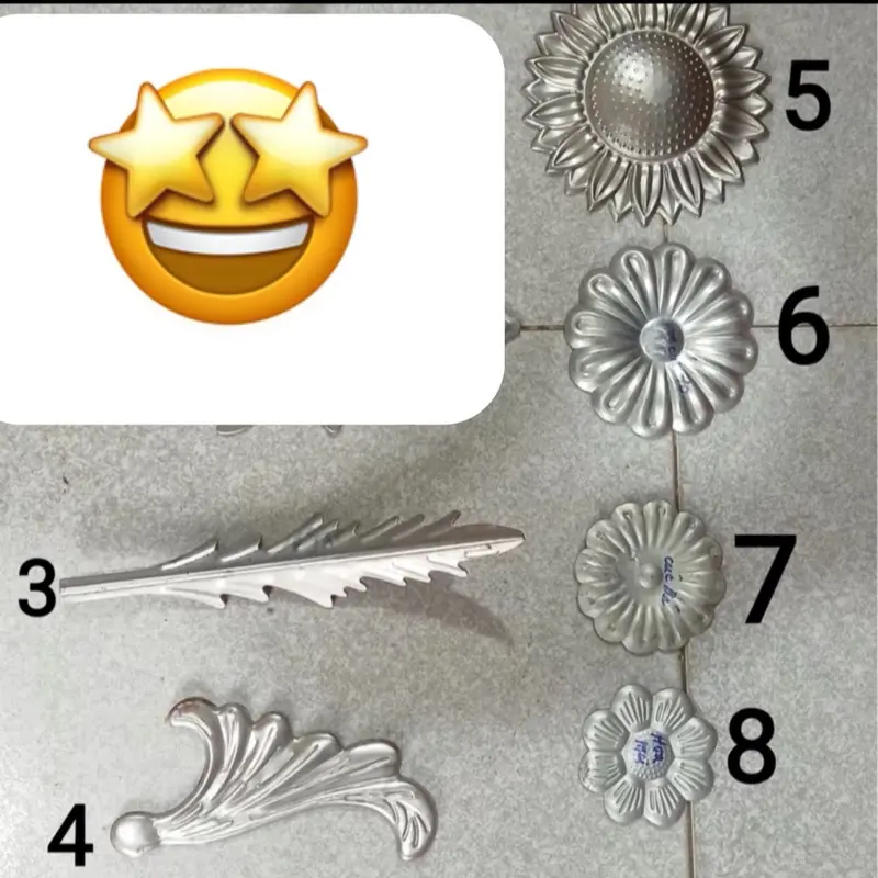 Hoa lá sắt mỹ thuật chính xác
