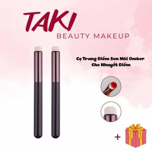 Cọ Trang Điểm Son Môi Omber Che Khuyết Điểm Mini Đầu Tròn Siêu Mềm Và Lì Đa Năng
