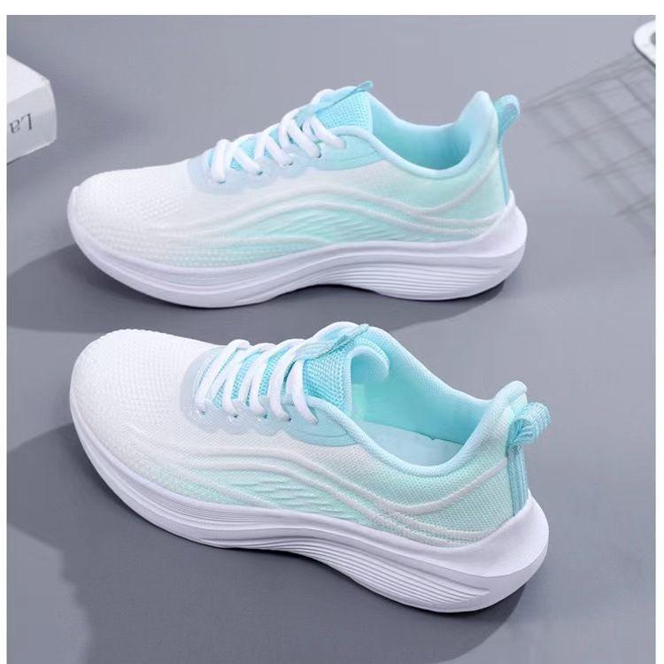 Product Introduction of 2024 Women's Shoes Summer Thin Sneaker New Running Shoes Shock-Absorbing Shoes Non-Slip Soft-Soled Mesh Surface Casual Shoes Breathable Running Shoes 14