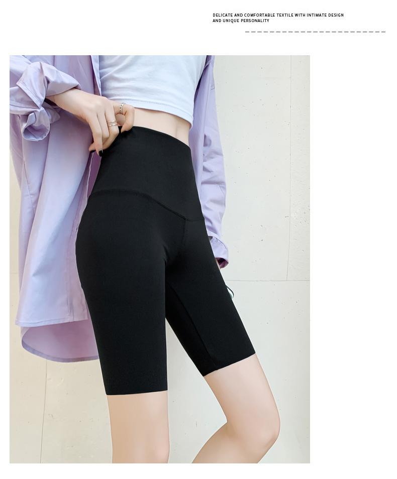 Product Introduction of Shark Skin Leggings Shorts for Women, Summer Thin Five-Point Pants, Tight Cycling Barbie Pants, Stretch Yoga Shark Pants 13