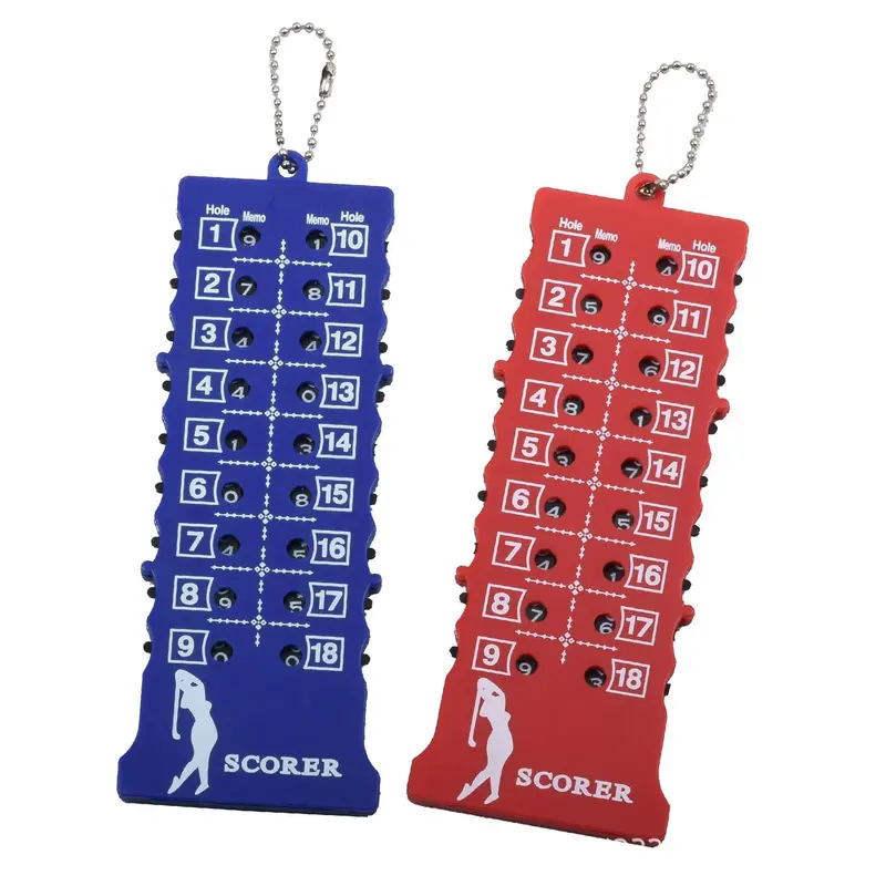 18-hole Golf Score Counter with Keychain, Portable Golf Scorekeeper, Durable Golf Accessories for Men & Women, Golf Gift 6