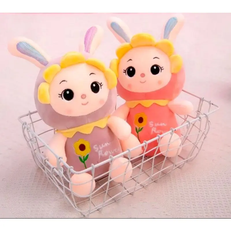 Boneka Rabbit Kelinci Bunga Matahari Ukuran 30cm Bahan Plush Boneka Rabbit Sun Flower Size 30cm Dolls Toys 8