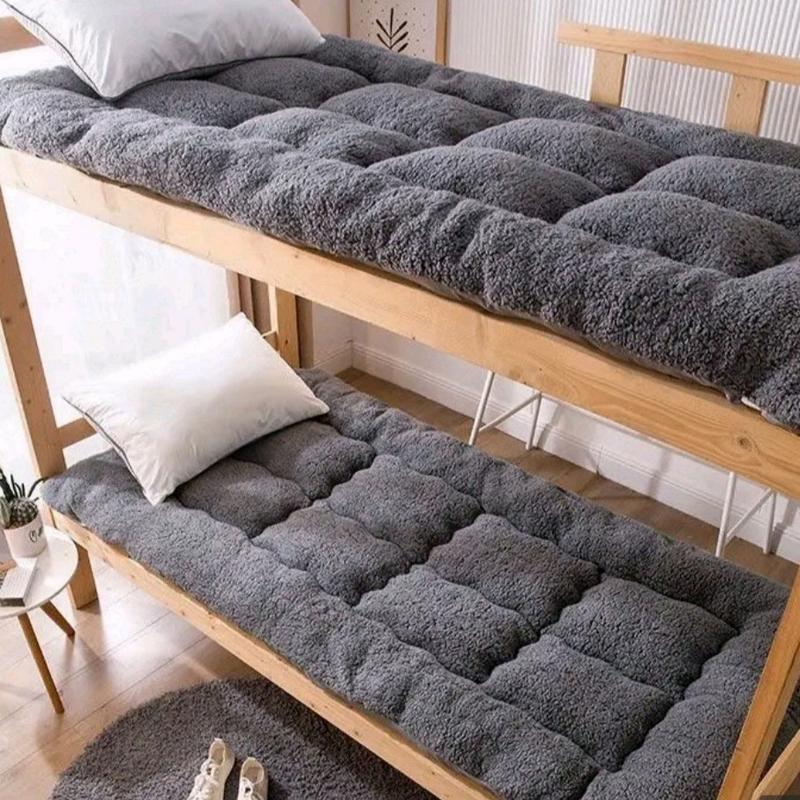 [xả hàng] Đệm topper lông cừu mềm mịn, nhiều kích cỡ 2