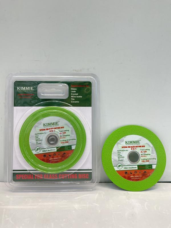 Vua thủy tinh Kimmie 100MM VÀ 125MM Lưỡi cắt đa năng chuyên cắt kính, nhôm, sắt, inox, gạch đá,gạch men, gạch bóng kiến, đá hoa cương, nhựa cứng, ống PVC hàng cao cấp (Có lỗ thoát nhiệt)